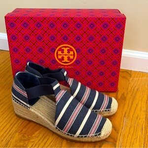 TORY BURCH CATALINA ESPADRILLE WEDGE